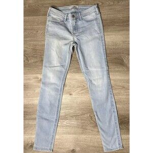 Hollister Jeans Women's Juniors 1S Light Rinse Super Skinny
